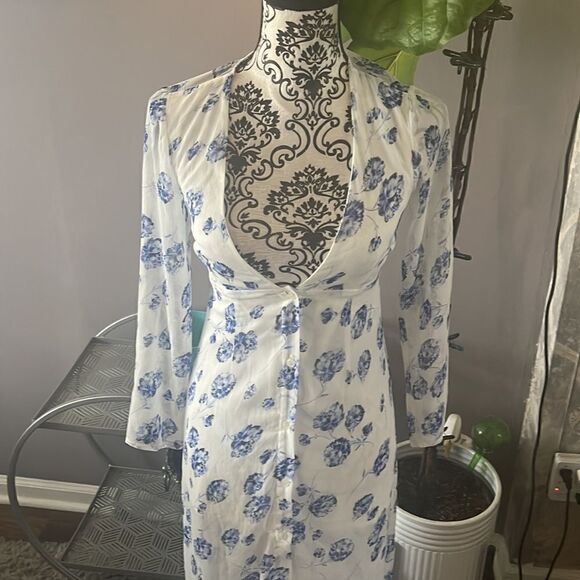 Asos nwt petite floral dress - Picture 2 of 6